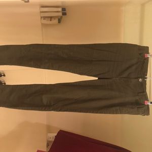 Juicy Couture army green skinny